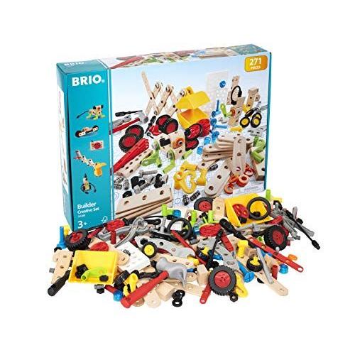 Brio World - 34589 Builder Creative Set | 271 Piece Construction Set For Kids Age 3 And Up