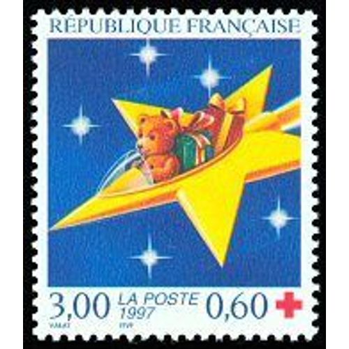 Carnet De 10 Timbres Pour La Croix Rouge De 1997