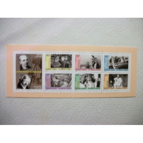 Carnet De Timbres La Photographie Française