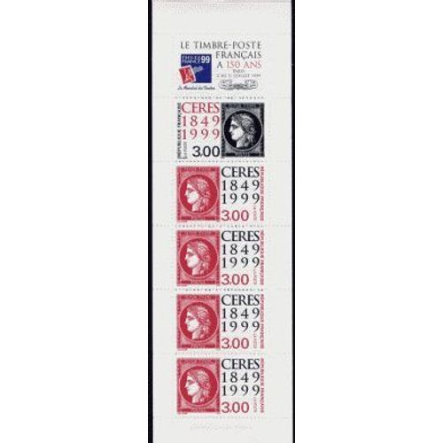 Carnet Timbres 1999 Le Timbre-Poste Francais A 150 Ans