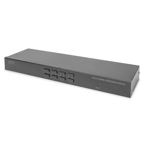 Kvm Digitus 19" Rackm. 8 Port Hdmi Kvm Switch