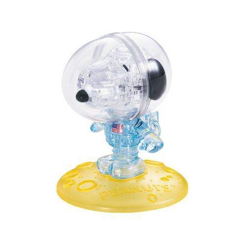 Puzzle 35 Pièces 3d Crystal Puzzle - Snoopy Astronaute