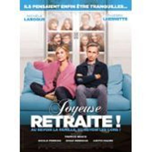 Joyeuse Retraite - Michele Laroque - Thierry Lhermitte - Fabrice Bracq - 2019 - Affiche De Cinéma Pliée 60x40 Cm