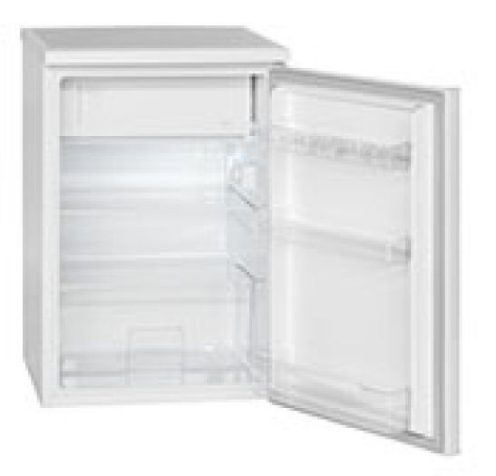 Réfrigérateur avec petit congélateur 120L blanc Bomann KS 2184. 1 b...