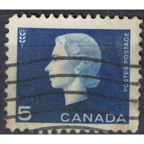 Canada 1962 Oblitéré Used Queen Reine Elizabeth Ii Gerbe De Blé Su