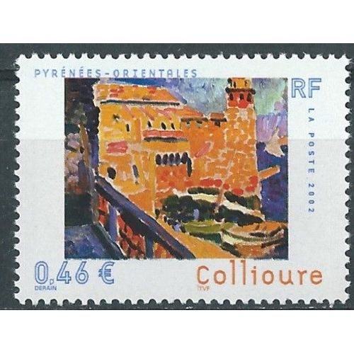 Série Touristique, Le Phare De Collioure (Pyrénées Orientales) 2002 Neuf** N° 3497