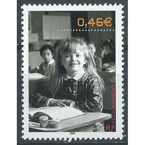 Le Siècle Au Fil Du Timbre 2002, Sur Les Bancs De L'école À Paris En 1965 Neuf** N° 3522