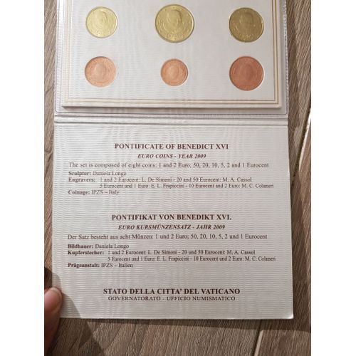 Bu Vatican 2009 Coffret Euros