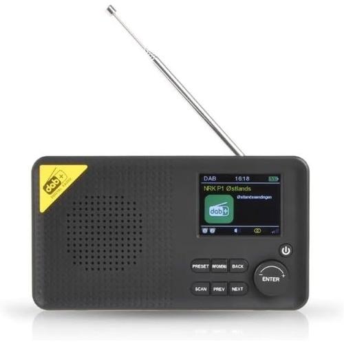 N1HC Dab/Dab + et récepteur FM Home Radio Music Player Rechargeable Portable