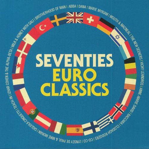 Various ‎ ' Seventies Euro Classics ' (16 Seventies Songs From The Eurovision Song Contest Pressed On 180g Heavyweight Vinyl / Available Exclusvely On Vinyl )