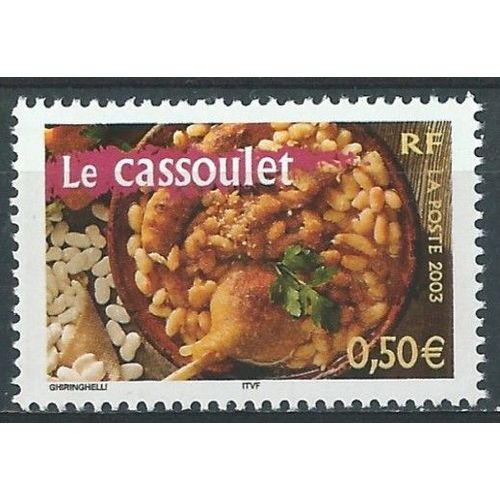 Portraits De Régions, La France À Vivre. Le Cassoulet 2003 Neuf** N° 3567