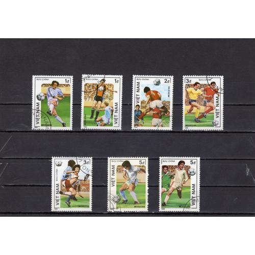 Timbres-Poste Du Vietnam (Mexico86. Coupe Du Monde De Football)