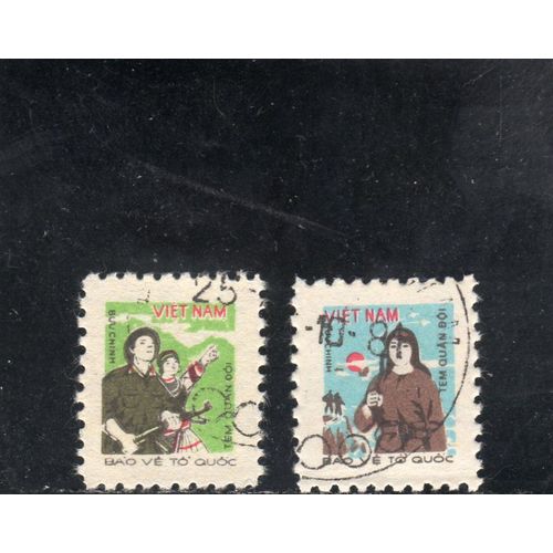 Timbres De Franchise Militaire Du Vietnam (Armée)