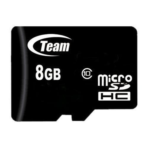 Team - Carte mémoire flash - 8 Go - Class 10 - micro SDHC