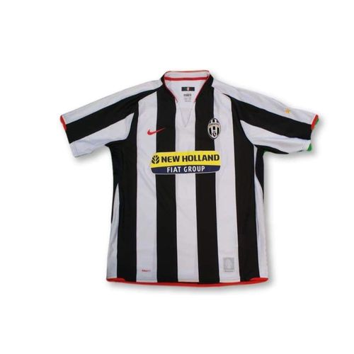 Maillot De Foot Rétro Domicile Juventus Fc N°9 Hohler 2007-2008