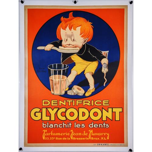 Affiche Dentifrice Glycodont