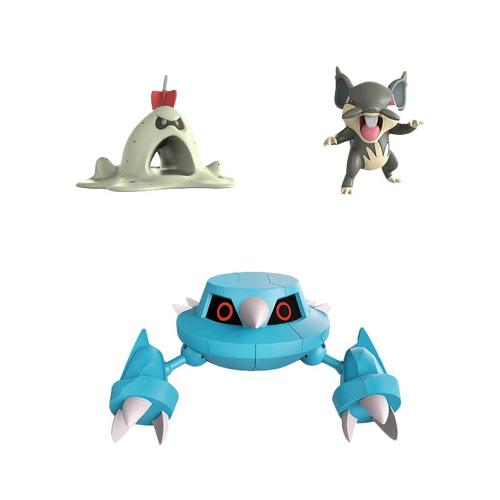 BANDAI - Pokémon-Pack De 8 Figurines : : Jeux et Jouets