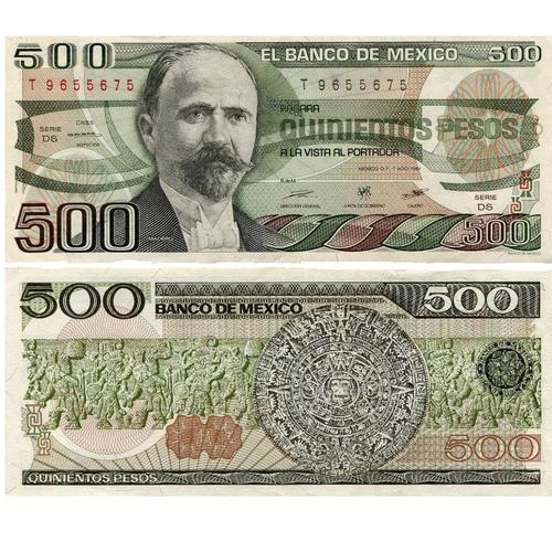 Billet Mexico 500 Pesos