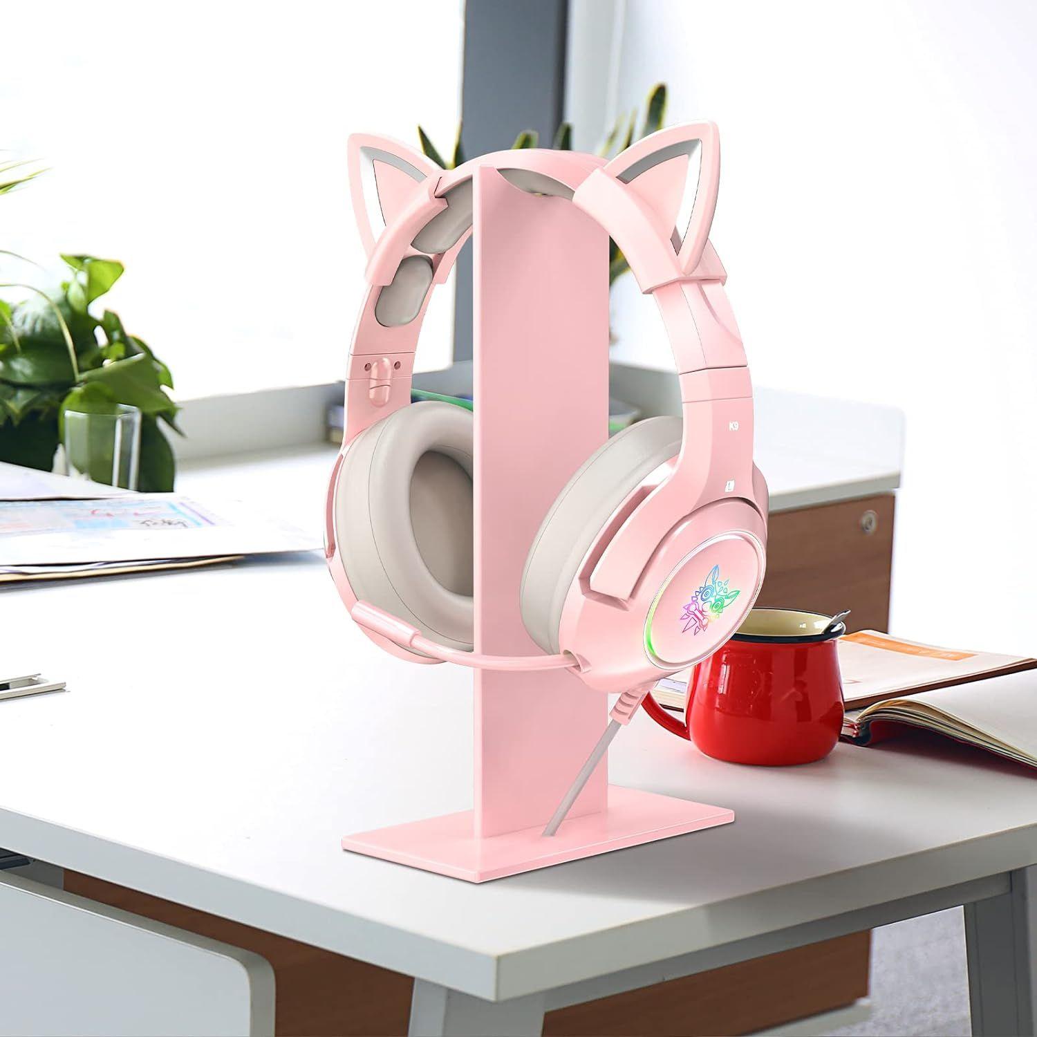 rose rose Support pour casque rose, support universel pour c... - 5