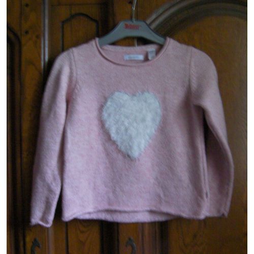 ¨Pull Rose Okaidi - Taille 5 Ans