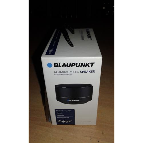 blaupunkt aluminium led speaker