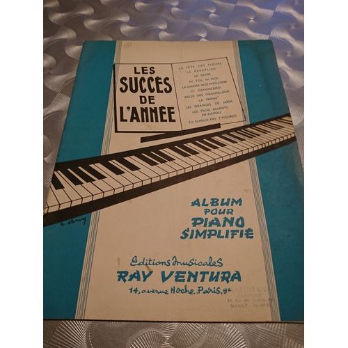 Partitions: Album Pour Piano Simplifie Les Succès De L¿Année 1952