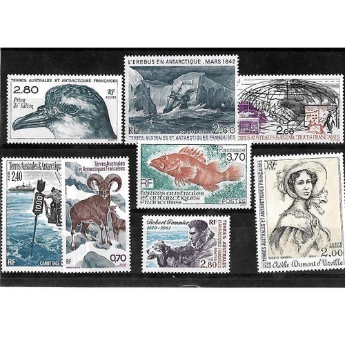 Taaf - Lot De 8 Timbres Neufs Différents **