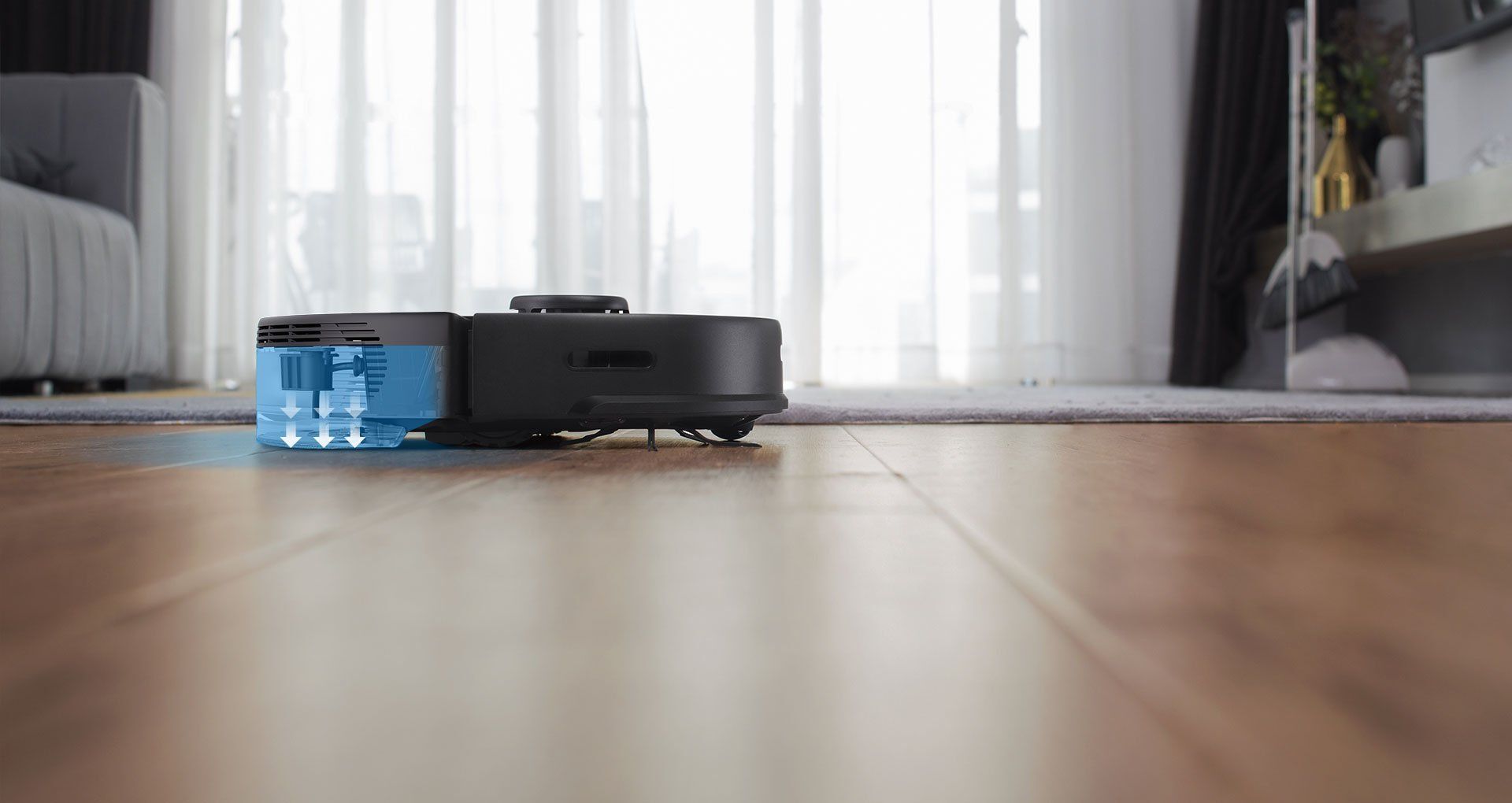 Roborock S5 Max Aspirateur Robot Blanc image 6 | Rakuten