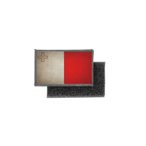 Patch Ecusson Imprime Badge Vintage Drapeau Malte
