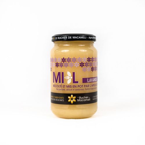 Miel De Lavande - Drôme - Rhône Alpes - Le Rucher De Macameli - Pot 500g