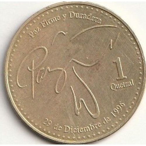 Pièce De 1 Quetzal, Guatemala, Année 2017