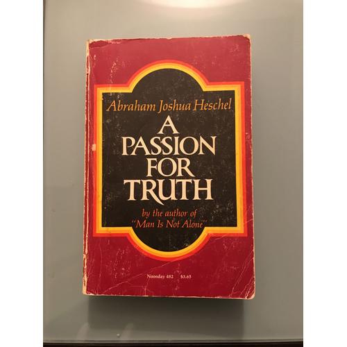 A Passion For Truth