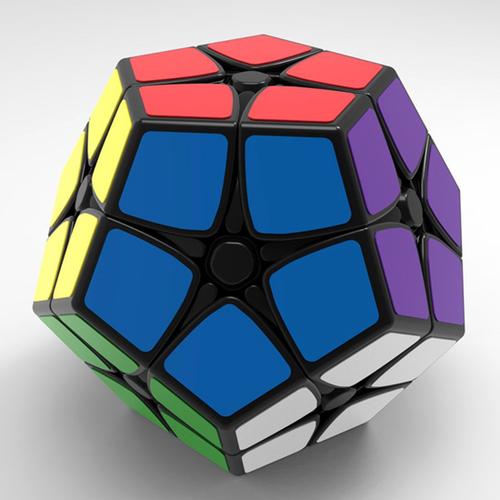Cube Magique Shengshou Megaminx 2x2 Twisty Puzzle Vitesse Cube - Noir