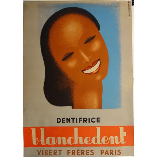 Affiche Dentifrice Blanchedent