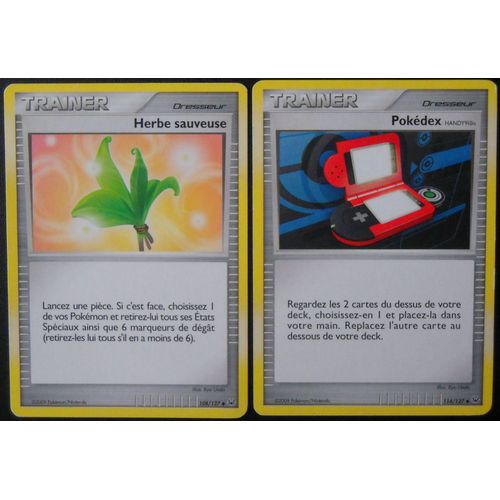 Platine - Herbe Sauveuse (108) + Pokédex (114/127)