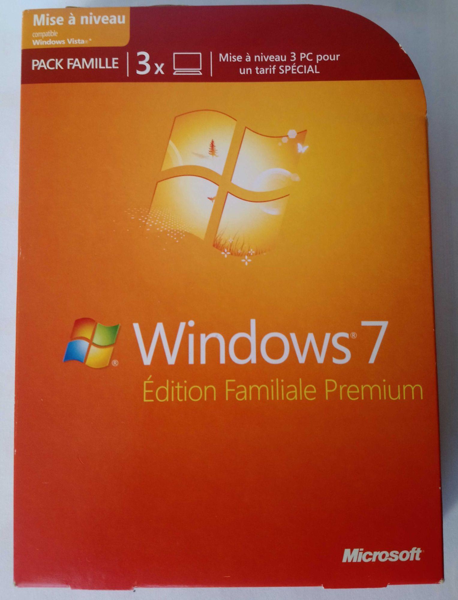 windows 7 edition familiale premium key