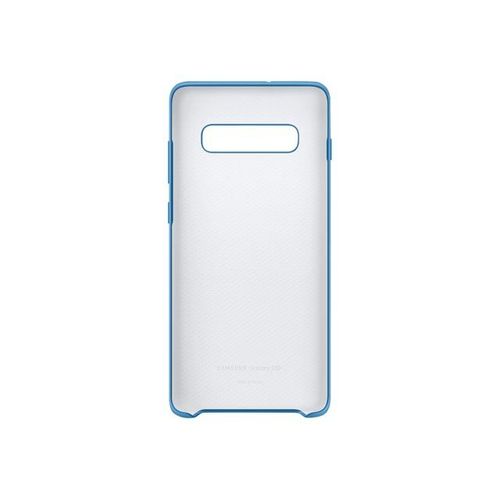 Samsung Silicone Cover Ef-Pg975 - Coque De Protection Pour Téléphone Portable - Silicone - Bleu - Pour Galaxy S10+, S10+ (Unlocked)