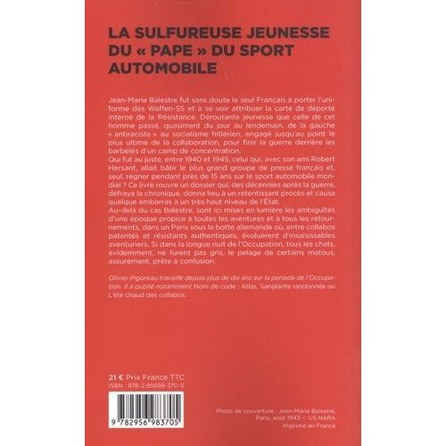 Son Âme Au Diable - Jean-Marie Balestre 1940-1945