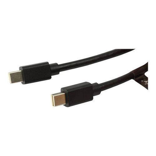 TECHly - Câble DisplayPort - Mini DisplayPort (M) pour Mini DisplayPort (M) - 2 m - noir