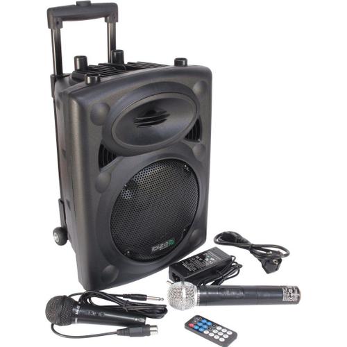 Enceinte sono DJ sans fil Bluetooth Ibiza Lyra 400 Noir - Enceinte