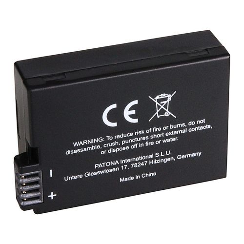 Batterie Li-Ion haut de gamme de marque Patona® pour Canon LP-E8 - garantie 1 an