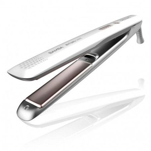 Cecotec 890 Fer À Lisser Titanium, Plaques En Titane, Réglage De Température 140-200 Oc, Arrêt Automatique, 3 M De Câble, Protection Des Plaques En Silicone