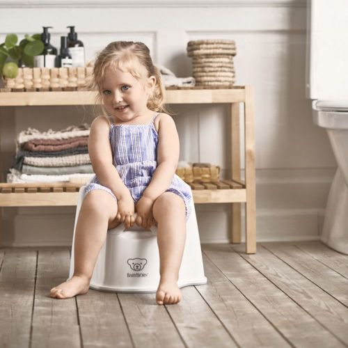 Pot Fauteuil - Blanc/Gris