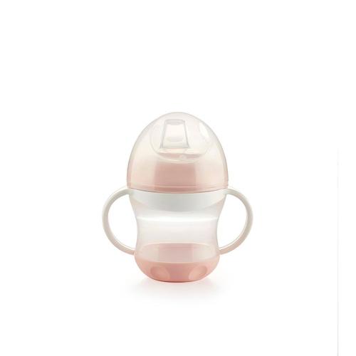 Tasse Anti-Fuites+Couv - Rose Poudré