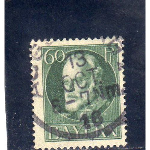 Timbre-Poste De Bavière (Prince Louis Iii)