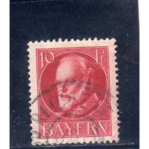 Timbre-Poste De Bavière (Prince Louis Iii)