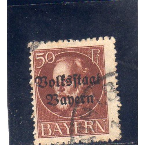 Timbre-Poste De Bavière (Prince Louis Iii)