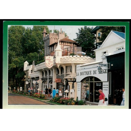 Cpa - Le Touquet Paris Plage - Le Village Suisse Et L'avenue Saint Jean