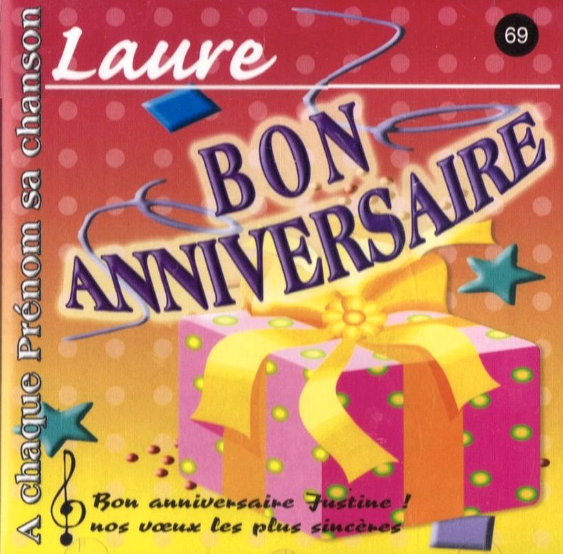 Joyeux Bon Anniversaire Laure 9 Versions Rakuten