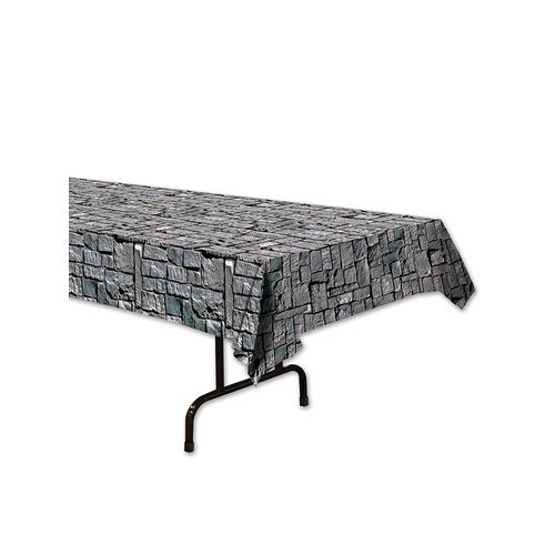 Nappe Effet Pierres Grises 137 X 274 Cm